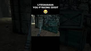 LYDIAAAAAA YOU F*RKING IDIOT    #skyrim #skyrimanniversary #elderscrolls #shorts