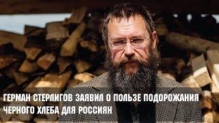 Герман Стерлигов заявил о пользе подорожания черного хлеба для россиян