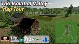 The Isolated Valley | Map Tour | Farming Simulator 22