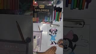 How to draw Mickey Mouse and Minnie Mouse - Easy Drawing