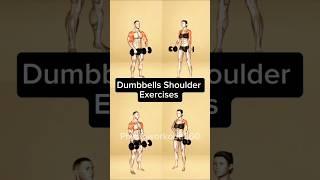 Dumbbells Exercises For Shoulder #workout #gym #dumbbellworkout #shoulderworkout #fitness #shorts