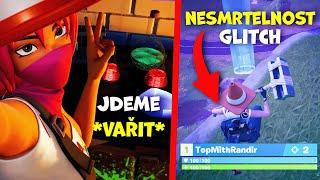 HOLKA S KUŽELEM NA HLAVĚ NÁS ZACHRÁNÍ #2 FORTNITE PŘÍBĚHOVÉ ÚKOLY