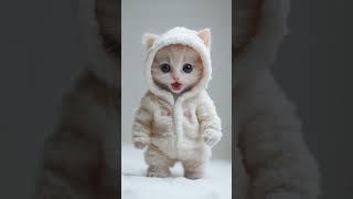 Cute Kitten Funny Lipsync #cat #catlovers #ai
