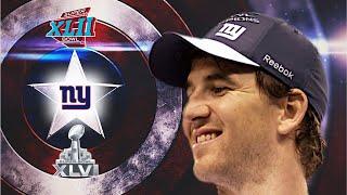 Captain New York. Looking back at Eli's SB MVP Performances and Great Career Moments