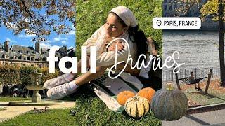 Life in Paris | thrifting, pumpkin painting, baking cookies, autumn sun