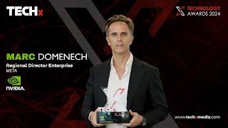 NVIDIA Wins 'Making AI Possible Award' | Interview with Marc Domenech | TECHx Media