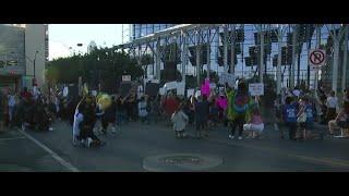 Protest at Las Vegas City Hall