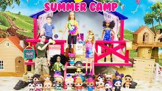 LOL Dolls Go To Barbie Summer Camp LOL Surprise Adventures