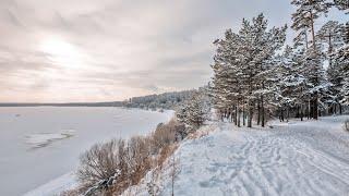 Ноябрьская прогулка на Бердскую косу  Бердск, Западная Сибирь