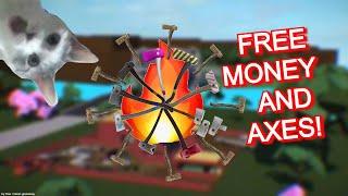 HOW TO GET FREE MONEY AND AXES ON LUMBER TYCOON