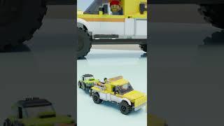 LEGO Tuning Set Animation | Tow Truck Rescue Loop! ASMR #lego #legobuild