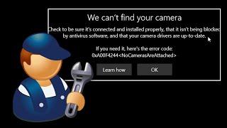 Fix We can't find your camera error on Windows 10