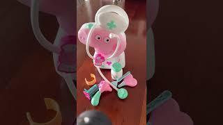 Awesome Peppa Pig Check Up Case Playset Fun Tastic #toys #viral #youtubeshorts #asmr #shortsfeed #yt