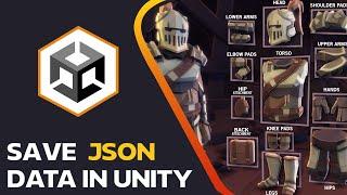 How to easily save and load data to JSON in Unity (Complete save system)