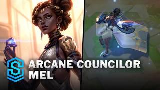 Arcane Councilor Mel Skin Spotlight - Pre-Release - PBE Preview - League of Legends