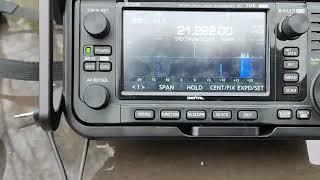 Icom IC-705 + Super Antenna MP1