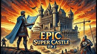 Going Medieval Ep.1 | Building an EPIC Super Castle from Scratch!