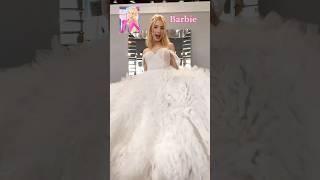 Wedding dresses inspired by Barbie Life in the Dreamhouse #weddingdress #barbie