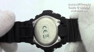 Обзор. Мужские наручные японские часы Casio G-SHOCK AW-591-4A