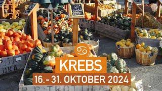 KREBS ️ "DU BIST EIN NATURTALENT" 16.- 31. OKTOBER 2024 - Tarot Karten zweite Monatshälfte