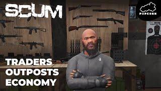 SCUM Everything About Traders, Economy & Outposts (SCUM Game) #SCUM