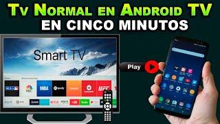 CÓMO CONVERTIR UN TV NORMAL EN SMART CON ANDROID TV