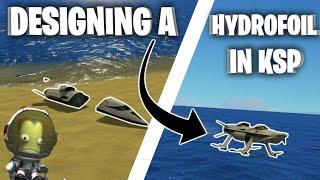 Designing a Hydrofoil in KSP