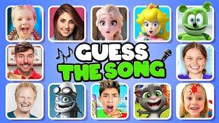 Guess The Meme & Youtuber By Song  King Ferran, Salish Matter, MrBeast, Elsa, Wednesday, Diana