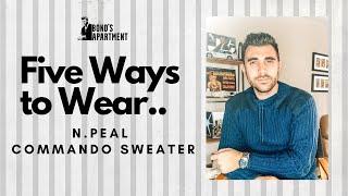 Five Ways to Wear | N.Peal Commando Sweater 007