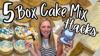 5 Amazing BOX CAKE MIX RECIPES that will Blow Your MIND! | Doctored-Up Box Cake Mix Recipes