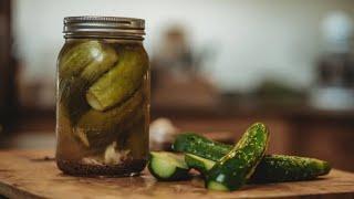 The Quickest Homemade Pickles Ever | Refrigerator Pickle Recipe