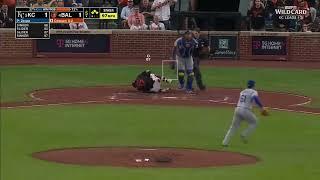 Colton Cowser Hit by Pitch - Bases Loaded Strikeout! #Orioles #MLB #Playoffs