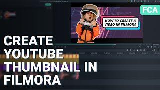 Create a YouTube Thumbnail in Filmora | Filmora Creator Academy