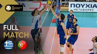Full Match | Greece vs. Portugal - CEV Volleyball European Golden League 2025 | Men