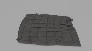 моделирование одеяла с узорами в marvelous designer  в 3ds max