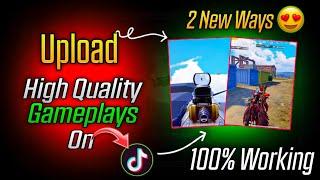 Fix Tiktok BAD Quality | How To Upload HIGH Quality Video On TIKTOK 