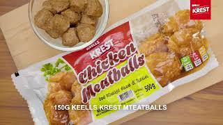 KEELLS KREST Meatball Pops @KEELLSKREST