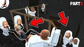 Grandpa vs Toilets (part 3) Scary Teacher, Baldi ► funny horror animation granny parody