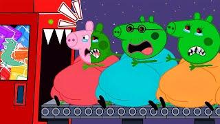 Oh No! Giant Zombie Invades Peppa’s House! ‍️ | Peppa Pig Funny Animation