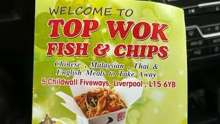 Here is my review on the TOP WOK Fish & Chips on 5 Childwall Fiveways, Liverpool L15 6YB #food 