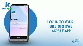 UBL Mobile Banking: How to Pay with kuickpay