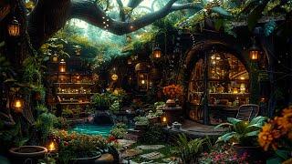 Enchanted Restaurant Plant Shop  Plant Ambience + Magical Music | Inner Healing and Embrace Peace