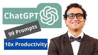 How to use ChatGPT to 10x your productivity? (Complete Course for Developers)