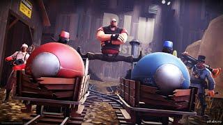 TF2 - Ногами между глаз... ( На боссе )