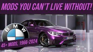 Assetto Corsa Mods You Can't Live Without│BMW Edition│Mr. Kerb's Garage Ep. 2 │45+ Mods, 1966-2024 │