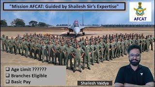️ "Mission AFCAT: Guided by Shailesh Sir’s Expertise" - Notification Out TECHNICAL/NONTECH"