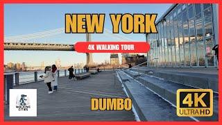 Walking Tour of DUMBO, Brooklyn | New York 4K HD