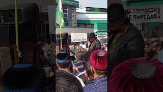 Митинг в Магасе против отторжения Ингушских земель. Выступление от имени Гагиева Ислама Геланивича.