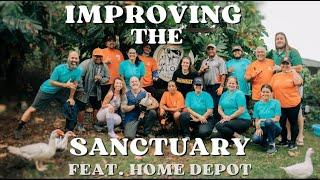 Improving the Sanctuary with Home Depot