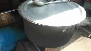 Rocket stove for hotel use